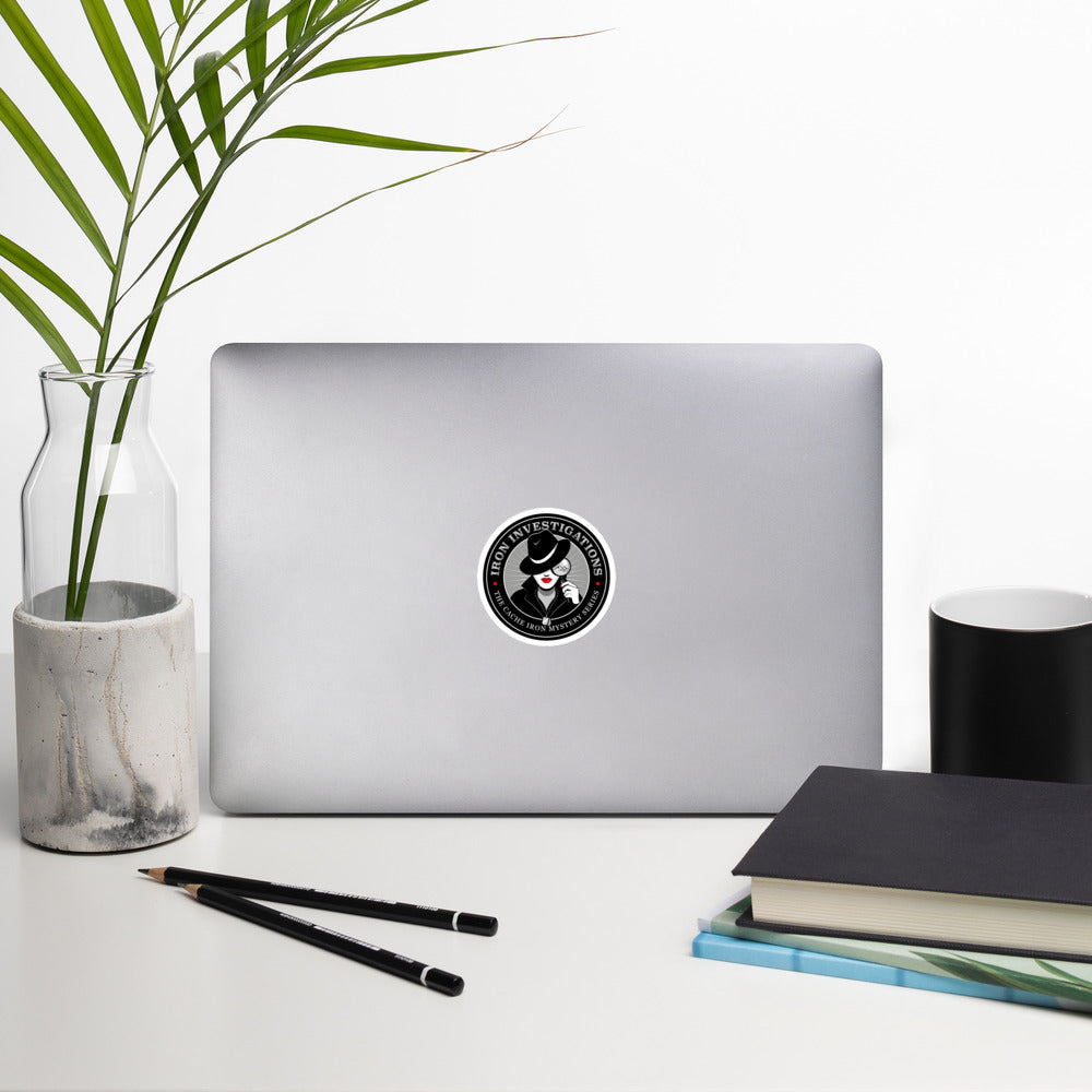 Cache Iron Bubble-free stickers