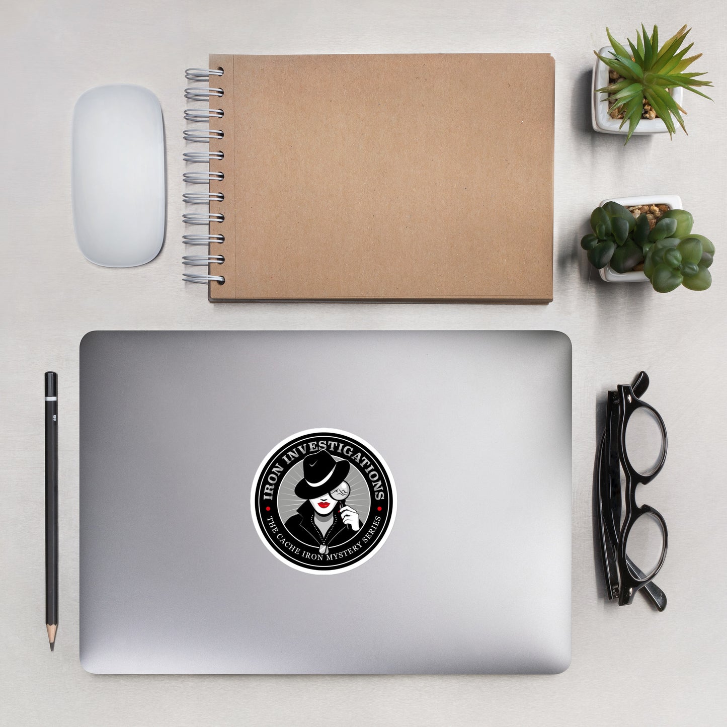 Cache Iron Bubble-free stickers