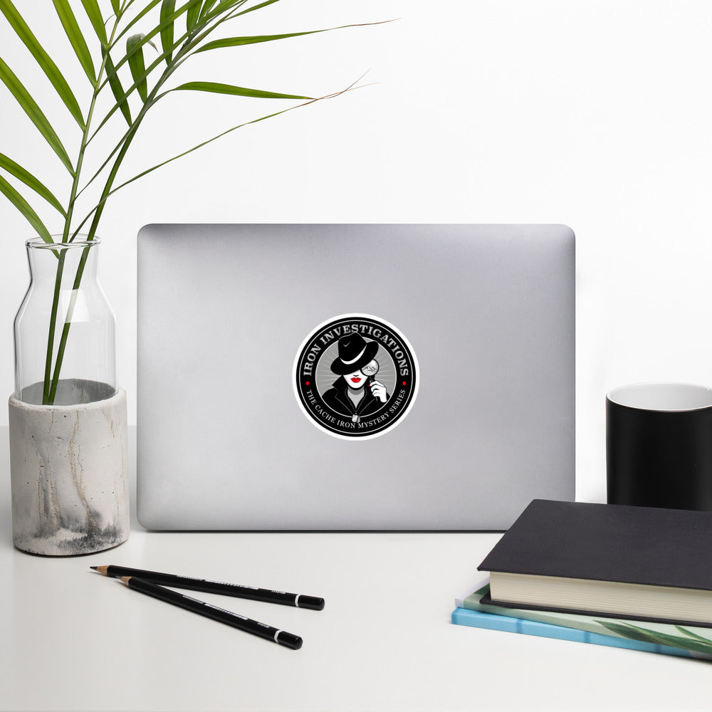 Cache Iron Bubble-free stickers