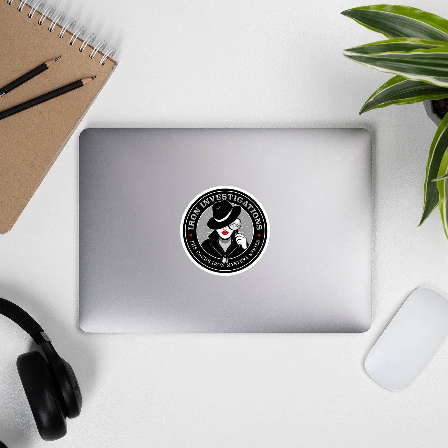 Cache Iron Bubble-free stickers