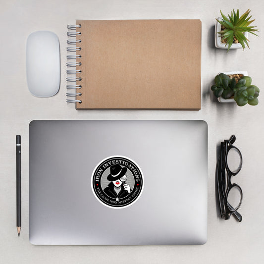 Cache Iron Bubble-free stickers