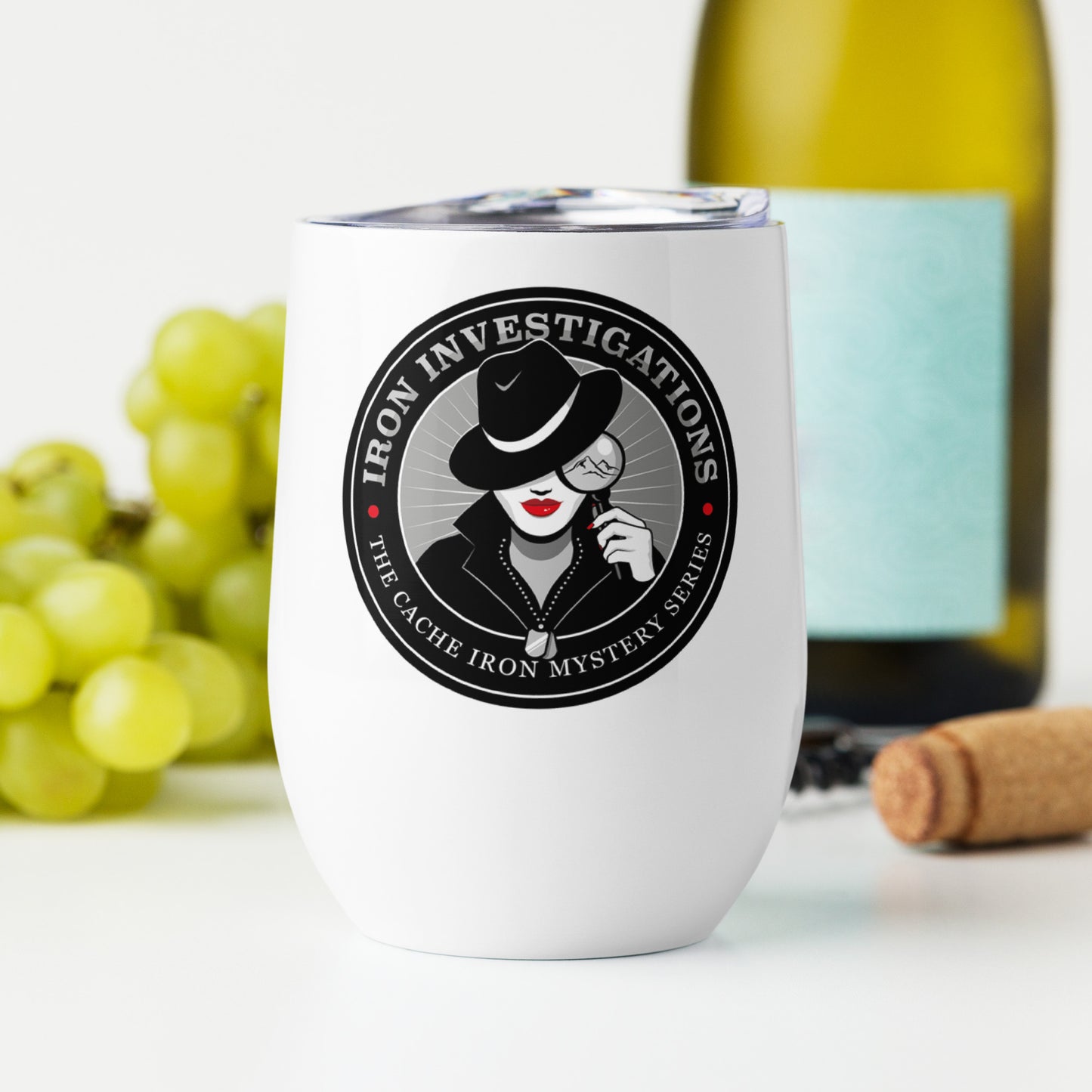 The Cache Iron Wine tumbler